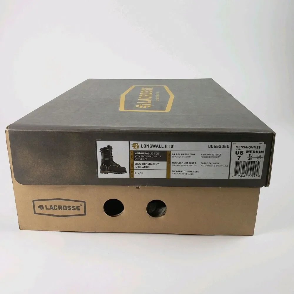 Lacrosse Longwall II Mining Boots 7 M
